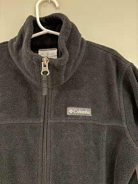 Columbia Black Sherpa Fleece Jacket
